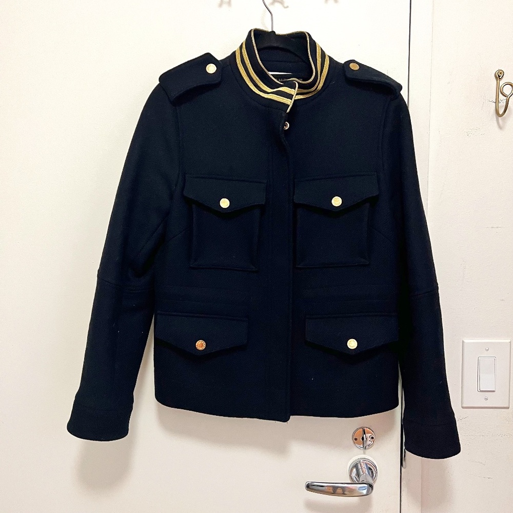 Zadig & Voltaire Kapoi Lainage Military Jacket